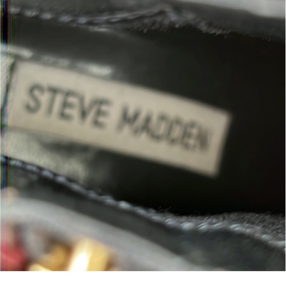 Steve Madden Women's Burgundy Woodmeer Nubuck Leather Fringe Ankle Bootie Size 8 - Picture 8 of 14